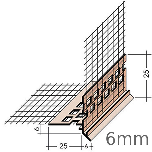 6mm PVC Balcony and Window Drip with mesh - pack of 10 6mm PVC Balcony and Window Drip with mesh - pack of 10