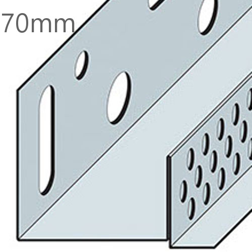 70mm Aluminium Brickslip Base Profile - 2.5m length (pack of 10) 70mm Aluminium Brickslip Base Profile - 2.5m length (pack of 10)