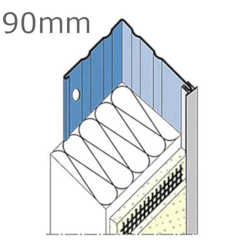 90mm Perforated Full System Stop Bead. 90mm Perforated Full System Stop Bead.