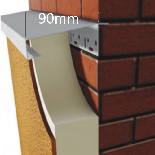 90mm WEC 781 Grind in Verge Trim Profile - 2.5m length 90mm WEC 781 Grind in Verge Trim Profile - 2.5m length