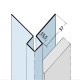 Aluminium Facade Corner Profile Without Covered Cutting Edges - Profile 9080 - length of 2.5m - pack of 10 Aluminium Facade Corner Profile Without Covered Cutting Edges - Profile 9080 - length of 2.5m - pack of 10