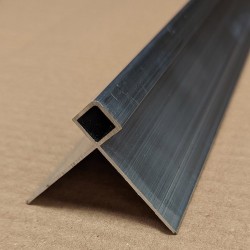 Aluminium Facade Corner Profile Without Covered Cutting Edges - Profile 9440 - length of 3m - pack of 10