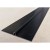 62mm x 6mm x 6mm Aluminium Black Finish Bird Beak Facade Joint Profile -  length of 3m - pack of 20