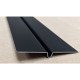 62mm x 6mm x 6mm Aluminium Black Finish Bird Beak Facade Joint Profile - length of 3m - pack of 20 62mm x 6mm x 6mm Aluminium Black Finish Bird Beak Facade Joint Profile - length of 3m - pack of 20