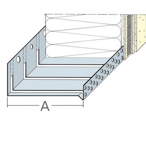100mm Aluminium System Starter Track Profile for Curved Walls - length 2.5m (pack of 5). 100mm Aluminium System Starter Track Profile for Curved Walls - length 2.5m (pack of 5).