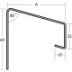 50mm Soffit Flashing and Window Sill Extensions (with full end caps-pair) - 2.5m Length. 50mm Soffit Flashing and Window Sill Extensions (with full end caps-pair) - 2.5m Length.