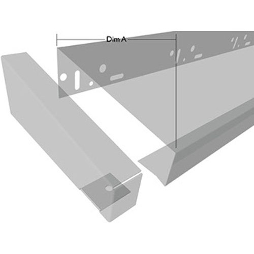 50mm WEC End Cap for Verge Trim Profiles 50mm WEC End Cap for Verge Trim Profiles