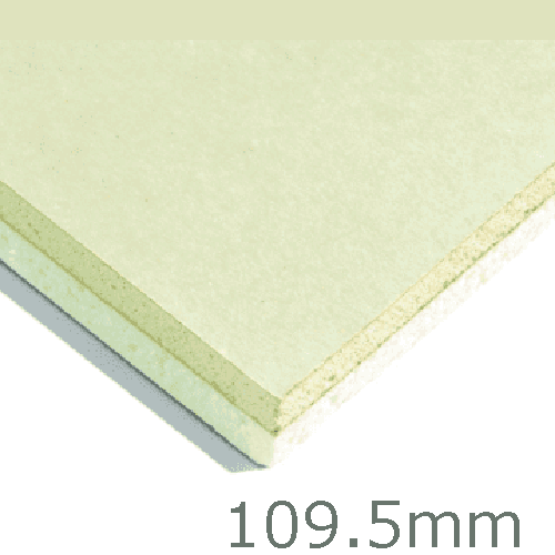 109.5mm Xtratherm XT/TL Thermal Liner Dot and Dab (100mm PIR Insulation bonded to 9.5mm Plasterboard) 109.5mm Xtratherm XT/TL Thermal Liner Dot and Dab (100mm PIR Insulation bonded to 9.5mm Plasterboard)
