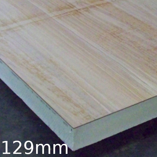 129mm Plydeck Xtratherm (PIR with OSB Board) - 120mm PIR and 9mm OSB Board 129mm Plydeck Xtratherm (PIR with OSB Board) - 120mm PIR and 9mm OSB Board