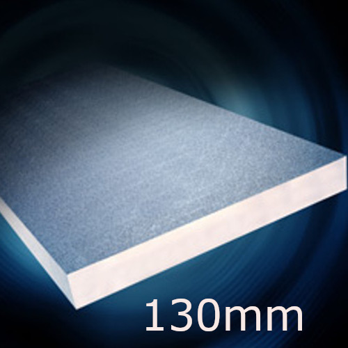 130mm Unilin XtroLiner XtroDeck XO/XD PIR Insulation Board - For Built-up Bituminous Felt Systems - 1200mm x 2400mm - Pack of 3 130mm Unilin XtroLiner XtroDeck XO/XD PIR Insulation Board - For Built-up Bituminous Felt Systems - 1200mm x 2400mm - Pack of 3