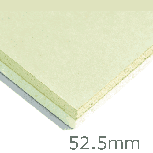 52.5mm Unilin Thin-R Thermal Liner XT/TL-MF - Mech Fix (40mm PIR Insulation bonded to 12.5mm Plasterboard) 52.5mm Unilin Thin-R Thermal Liner XT/TL-MF - Mech Fix (40mm PIR Insulation bonded to 12.5mm Plasterboard)