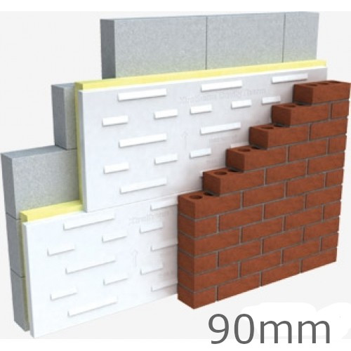 90mm Thin-R CT/PIR Cavity Therm Full Fill Insulation Xtratherm (pack of 4) 90mm Thin-R CT/PIR Cavity Therm Full Fill Insulation Xtratherm (pack of 4)
