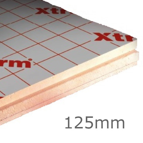 125mm Xtratherm Thin-R FR/ALU Flat Roof PIR Insulation Board (pack of 3) 125mm Xtratherm Thin-R FR/ALU Flat Roof PIR Insulation Board (pack of 3)