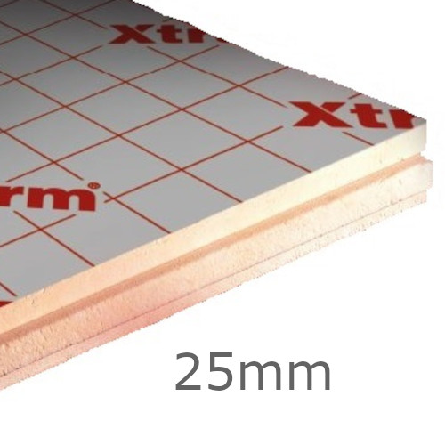25mm Xtratherm Thin-R FR/ALU Flat Roof PIR Insulation Board (pack of 12) 25mm Xtratherm Thin-R FR/ALU Flat Roof PIR Insulation Board (pack of 12)