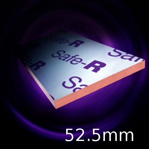 52.5mm Xtratherm Safe-R Thermal Liner SR/TB-MF (40mm Phenolic Core and 12.5mm Plasterboard) - Mechanical Fixing (pack of 7) 52.5mm Xtratherm Safe-R Thermal Liner SR/TB-MF (40mm Phenolic Core and 12.5mm Plasterboard) - Mechanical Fixing (pack of 7)