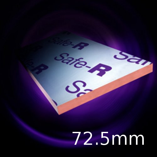 72.5mm Xtratherm Safe-R Thermal Liner SR/TB (60mm Phenolic Core and 12.5mm Plasterboard) - Dot and Dab (pack of 5) 72.5mm Xtratherm Safe-R Thermal Liner SR/TB (60mm Phenolic Core and 12.5mm Plasterboard) - Dot and Dab (pack of 5)