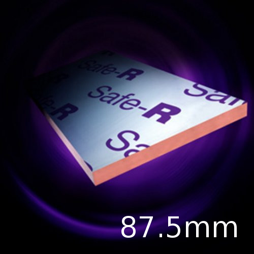 87.5mm Xtratherm Safe-R Thermal Liner SR/TB-MF (75mm Phenolic Core and 12.5mm Plasterboard) - Mechanical Fixing (pack of 4) 87.5mm Xtratherm Safe-R Thermal Liner SR/TB-MF (75mm Phenolic Core and 12.5mm Plasterboard) - Mechanical Fixing (pack of 4)