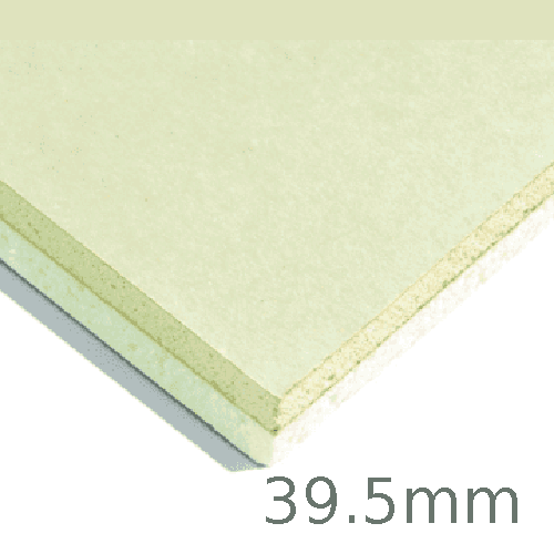39.5mm Xtratherm XT/TL Thermal Liner Dot and Dab (30mm PIR Insulation bonded to 9.5mm Plasterboard) 39.5mm Xtratherm XT/TL Thermal Liner Dot and Dab (30mm PIR Insulation bonded to 9.5mm Plasterboard)