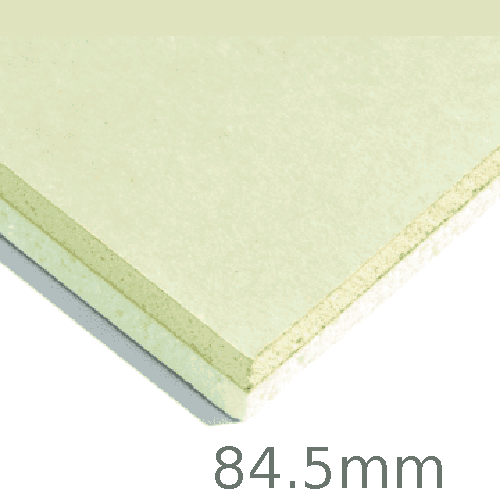 84.5mm Xtratherm XT/TL Thermal Liner Dot and Dab (75mm PIR Insulation bonded to 9.5mm Plasterboard) 84.5mm Xtratherm XT/TL Thermal Liner Dot and Dab (75mm PIR Insulation bonded to 9.5mm Plasterboard)