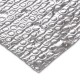 4mm YBS Airtec Double - Reflective Aluminium Foil Bubble Insulation Membrane - 1.2m x 25m. 4mm YBS Airtec Double - Reflective Aluminium Foil Bubble Insulation Membrane - 1.2m x 25m.
