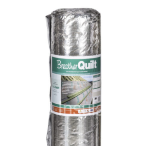 40mm YBS BreatherQuilt - Breathable Insulation for Pitched Roofs. 40mm YBS BreatherQuilt - Breathable Insulation for Pitched Roofs.