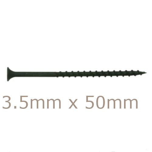 3.5x50mm Drywall Screws - Coarse Thread Sharp Point - box of 1000 3.5x50mm Drywall Screws - Coarse Thread Sharp Point - box of 1000