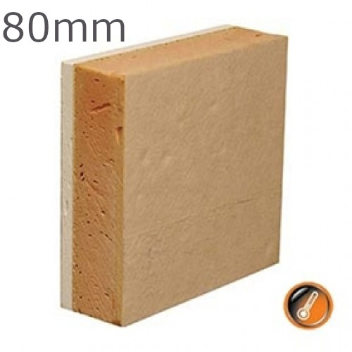 80mm Gyproc Thermaline Super Insulated Plasterboard (70.5mm Insulation and 9.5mm WallBoard) 80mm Gyproc Thermaline Super Insulated Plasterboard (70.5mm Insulation and 9.5mm WallBoard)