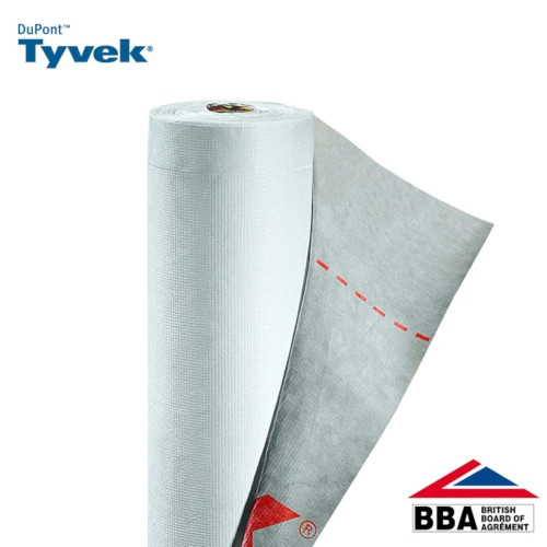 DuPont Tyvek Supro Breather Membrane Underlay 1.5m x 50m DuPont Tyvek Supro Breather Membrane Underlay 1.5m x 50m