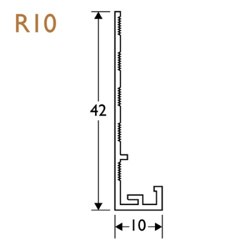 10mm Render Stop Bead PVC - 42mm Wing (pack of 5). 10mm Render Stop Bead PVC - 42mm Wing (pack of 5).