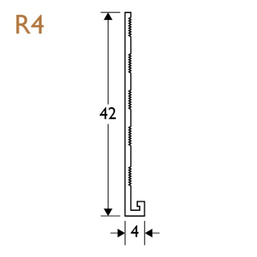 4mm Render Stop Bead PVC - 42mm Wing (pack of 5). 4mm Render Stop Bead PVC - 42mm Wing (pack of 5).